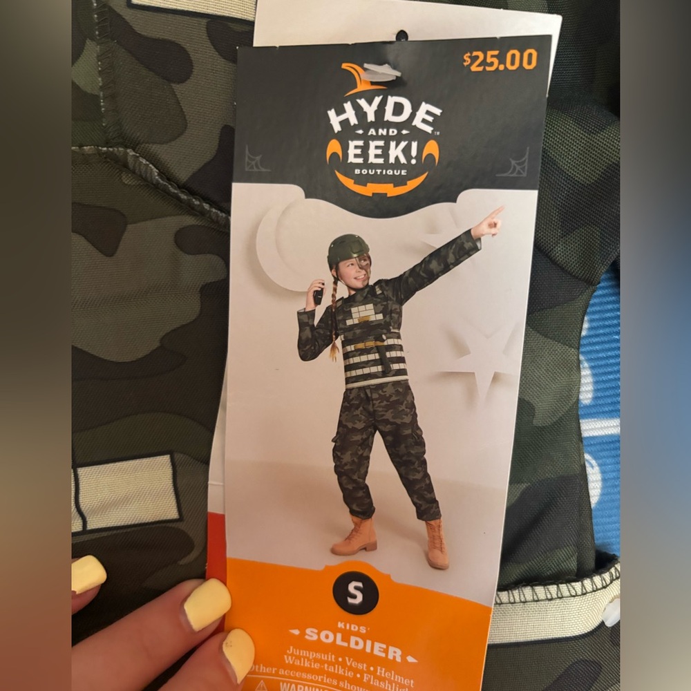 😁! Soldier Costume - Green and Brown
